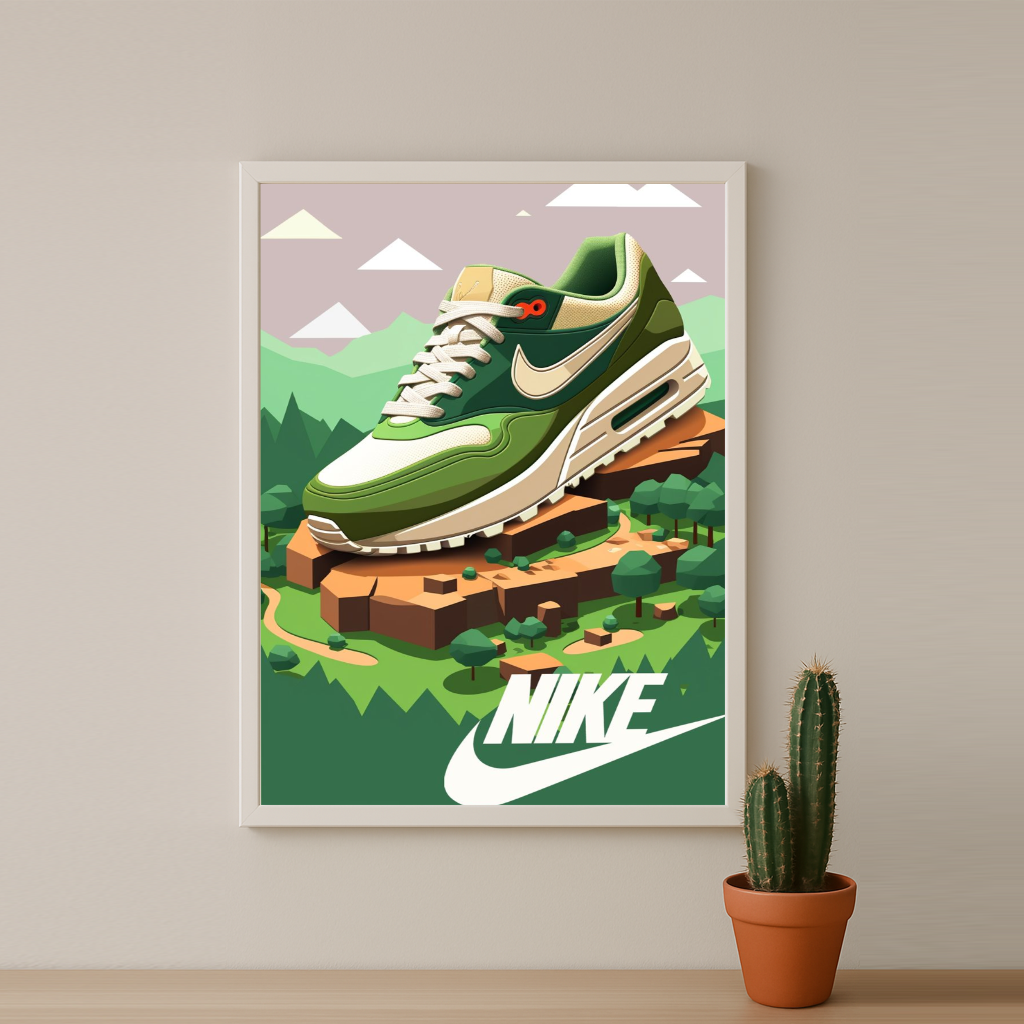 Poster Nike Air Max Green