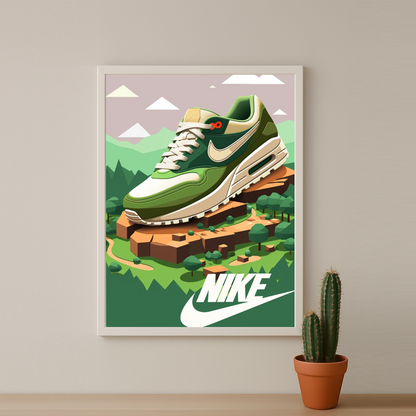 Poster Nike Air Max Green