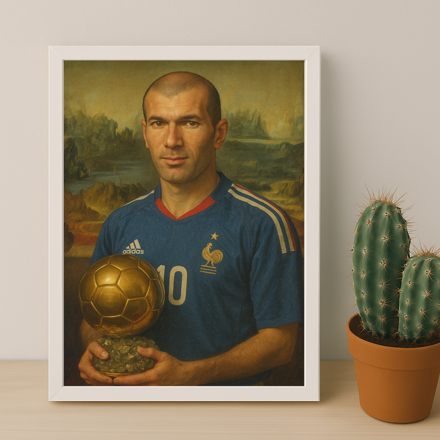 Poster Ballon d'Or - Zinédine Zidane