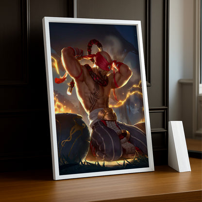 Cadre Photo League of Legends - Lee Sin