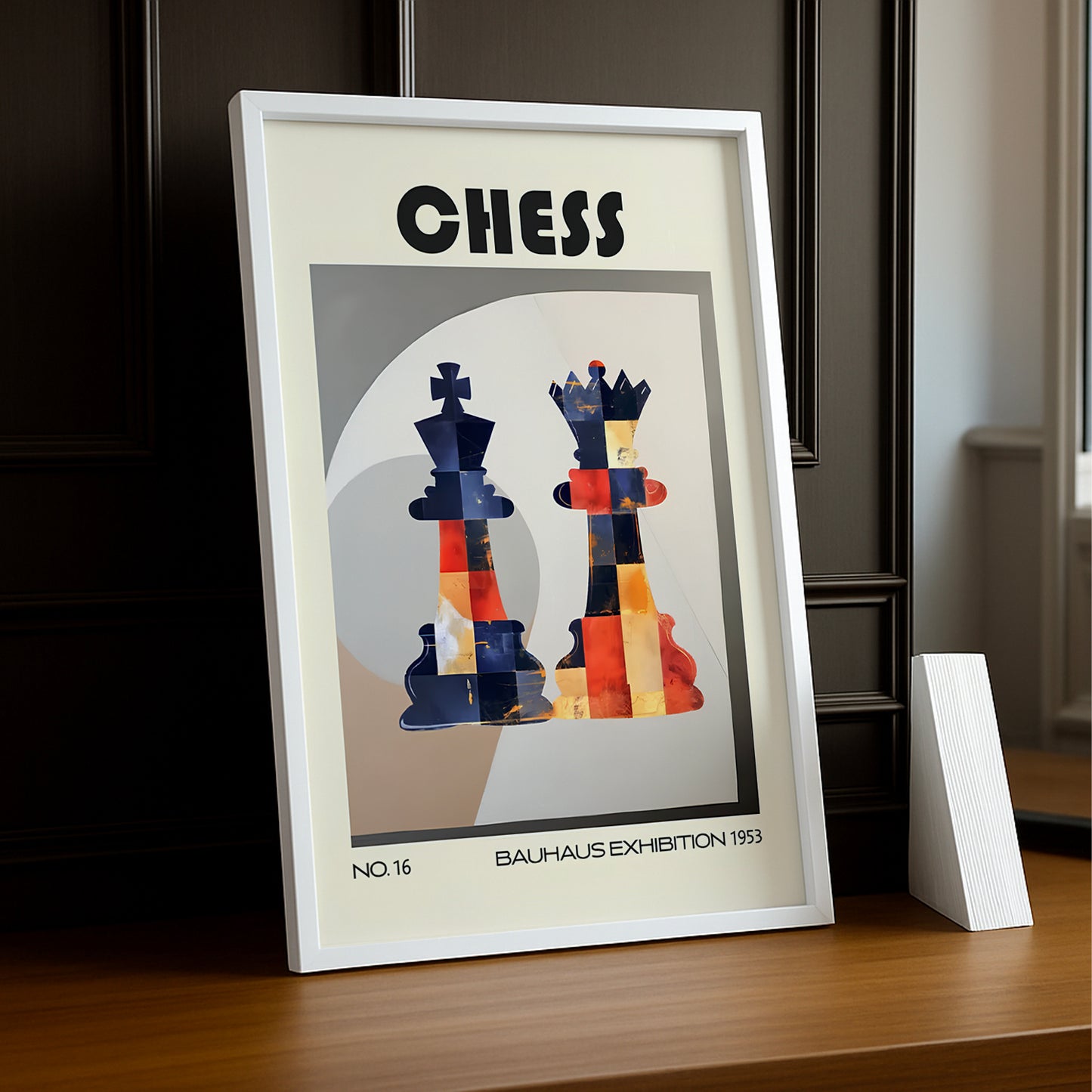 Cadre photo Bauhaus Chess