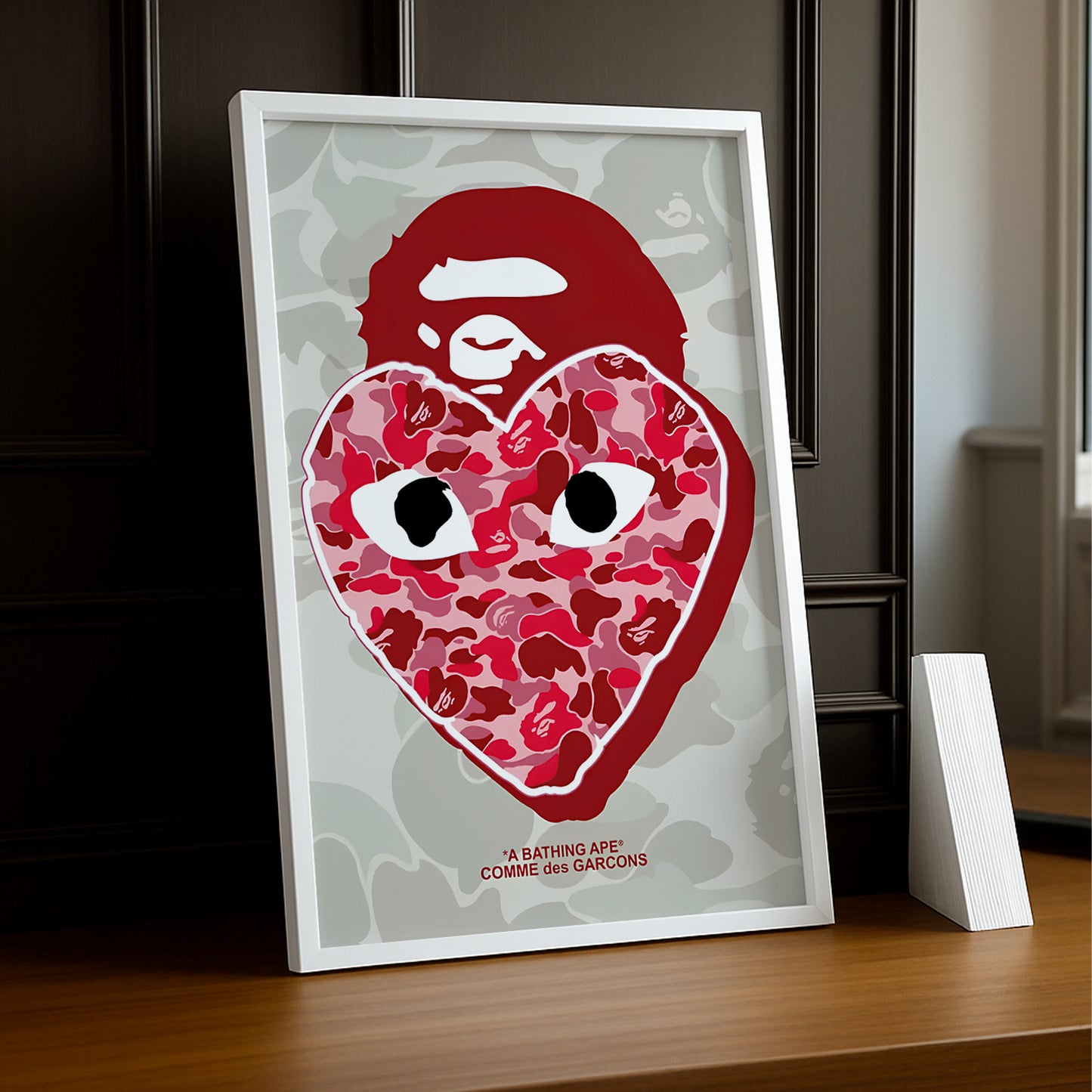 Cadre photo Comme des garçons