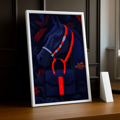 Cadre photo Hermès - Cheval Paris