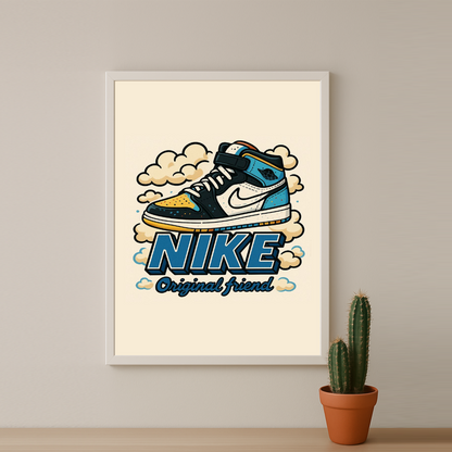 Poster Nike Air Jordan Illustration
