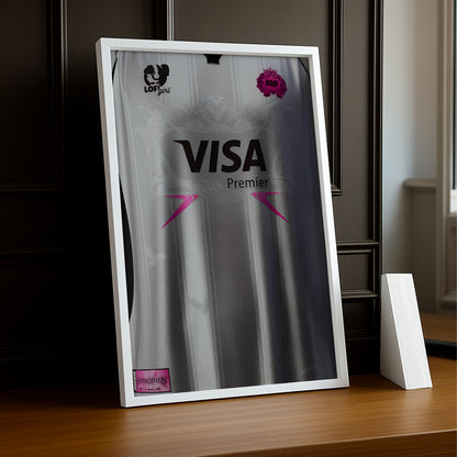 Cadre photo Gentlemates Maillot blanc 2025