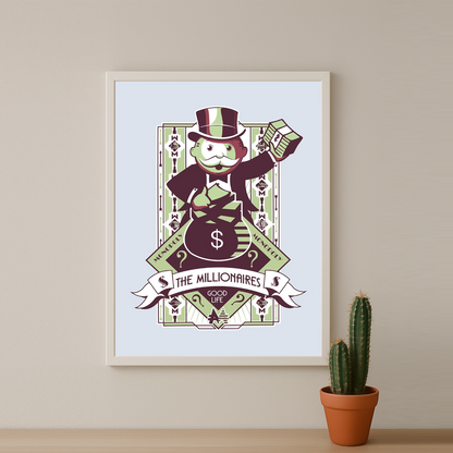 Monopoly The Millionaires - Poster
