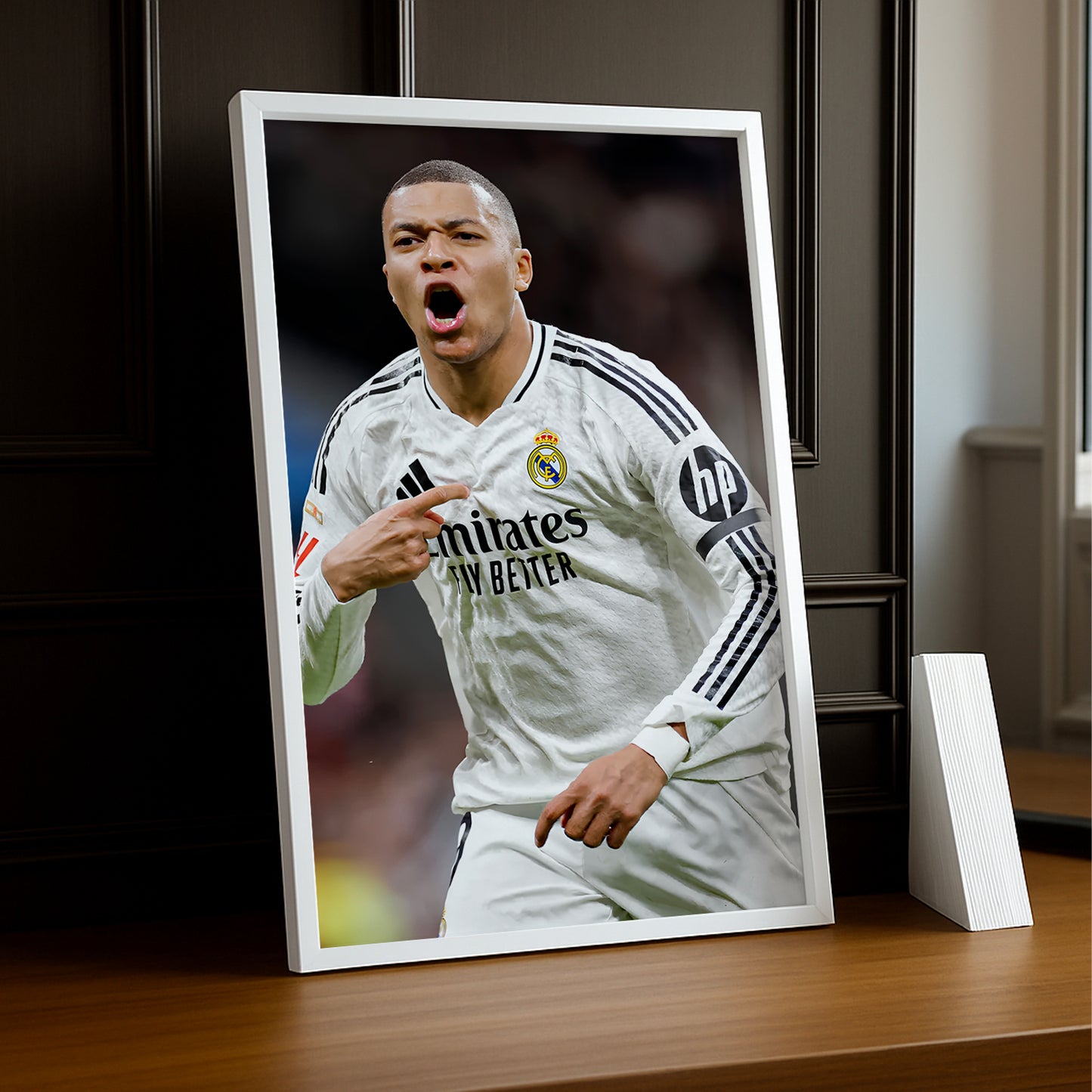 Cadre photo de Kylian Mbappé