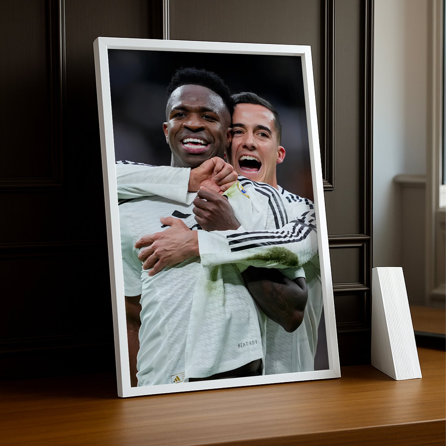 Cadre photo de Vinicius JR x Vasquez
