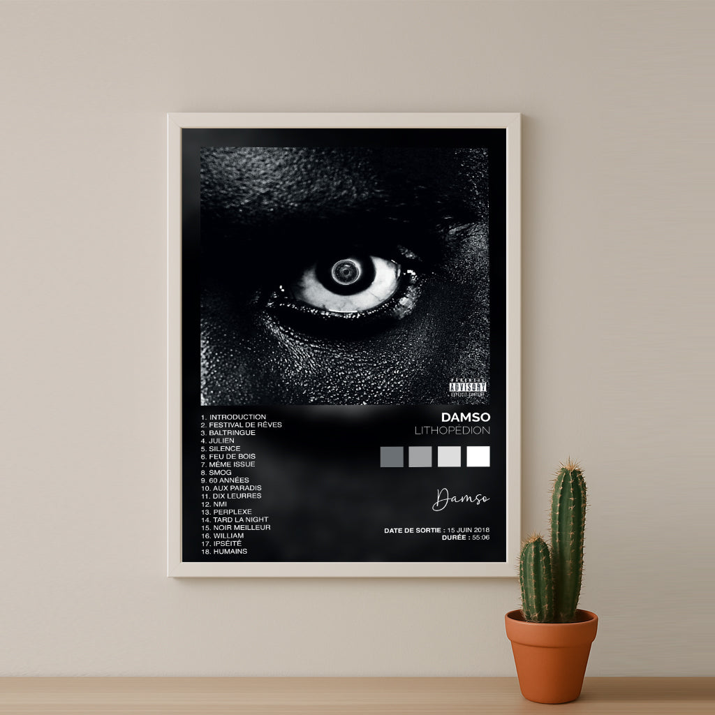 Poster Damso – Lithopédion