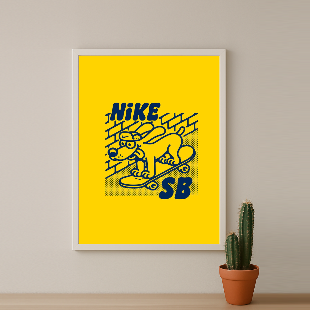 Poster Nike SB Dog
