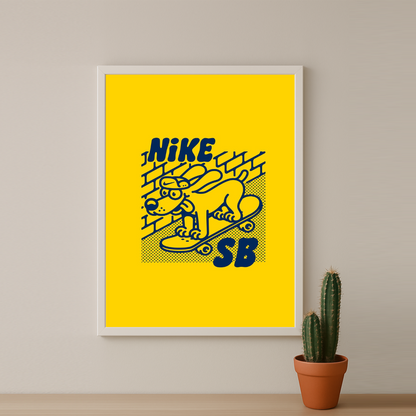 Poster Nike SB Dog