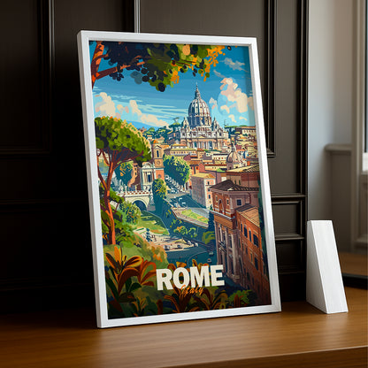 Cadre photo Rome Italy