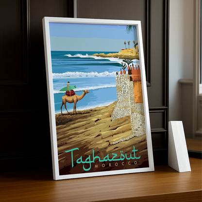 Taghazout Maroc - Cadre photo