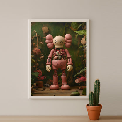 Poster Kaws - Companion