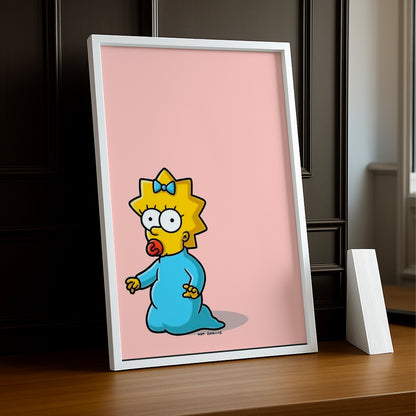 Cadre Photo Les Simpsons - Maggie Simpson