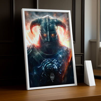 Cadre Photo Skyrim - The Dragonborn Comes