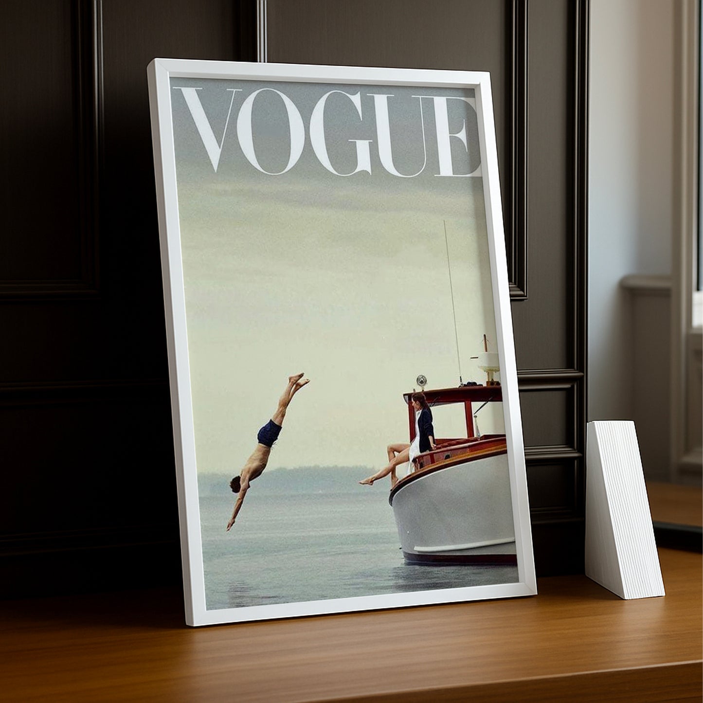 Poster Photo Vogue - Plongeon