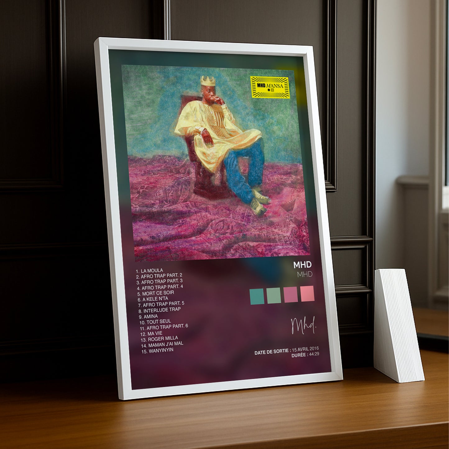 Cadre photo Album Musicaux - MHD de MHD