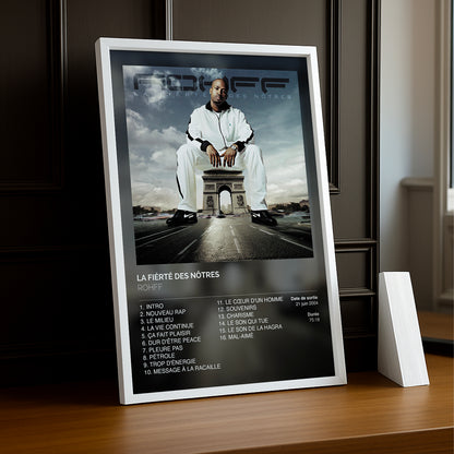 Cadre photo Album La fierté des nôtres Rohff
