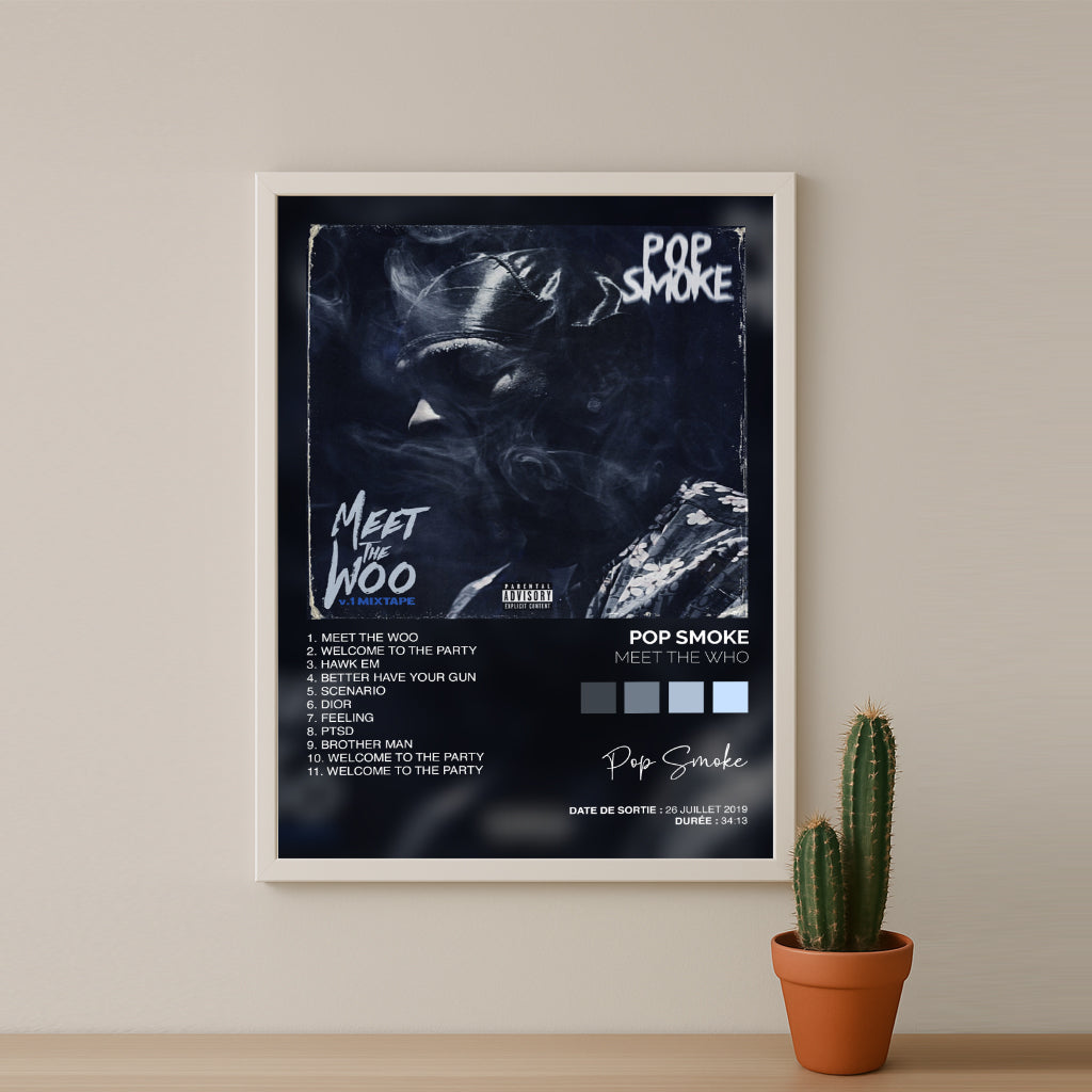 Poster Pop Smoke - Album Meet The Who