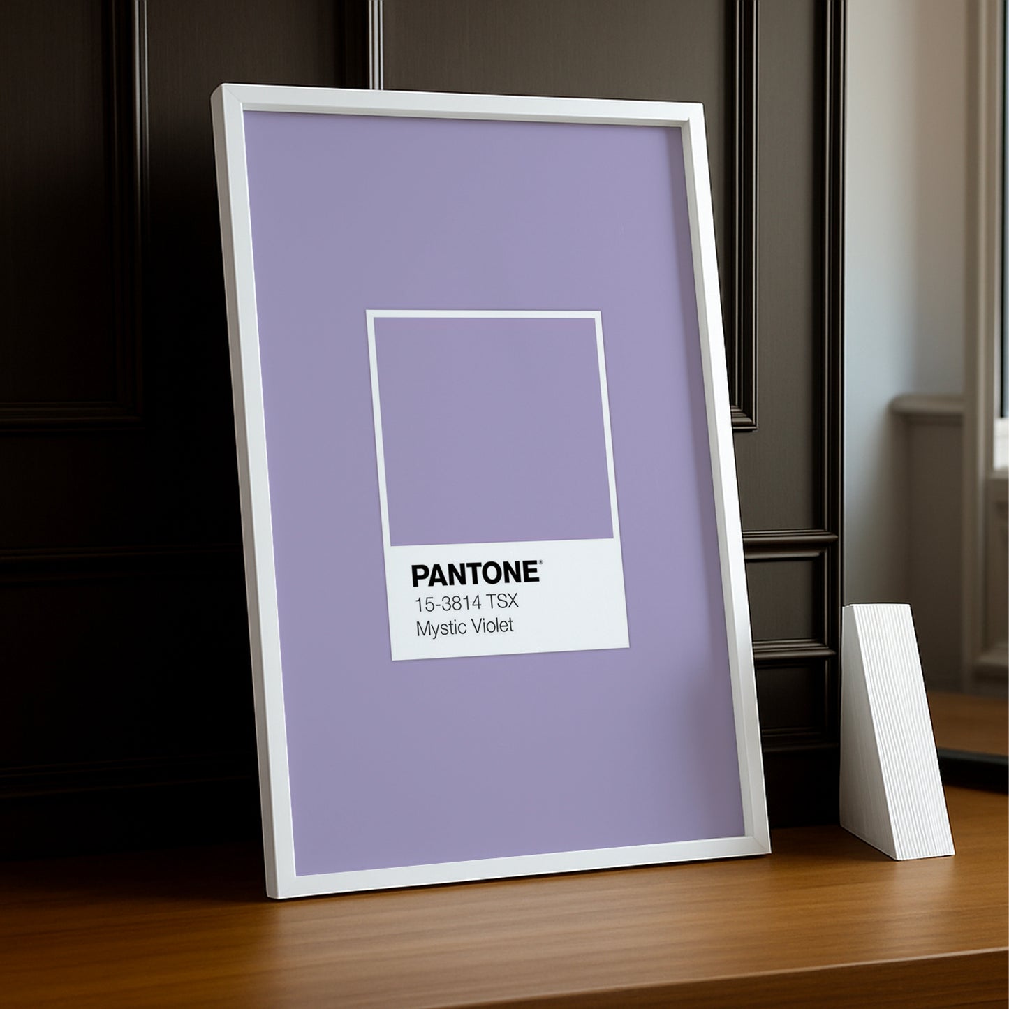 Cadre Photo Pantone Étiquette - Mystic Violet
