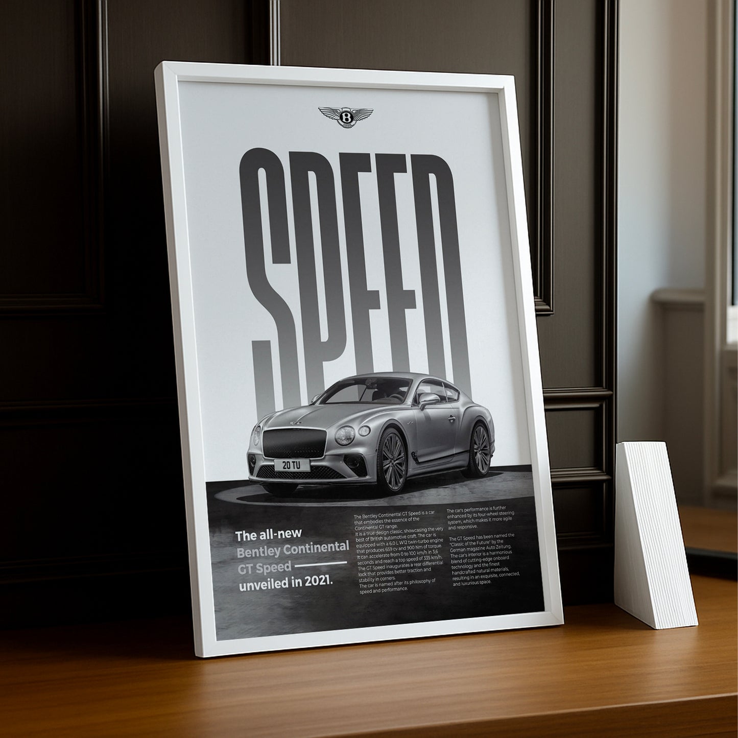 Poster Voitures - Bentley Continental GT Speed