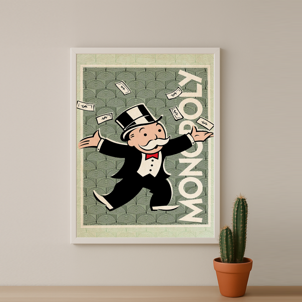 Monopoly Vert - Cadre photo