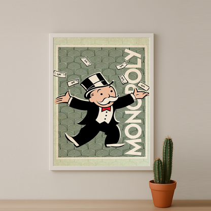 Monopoly Vert - Cadre photo