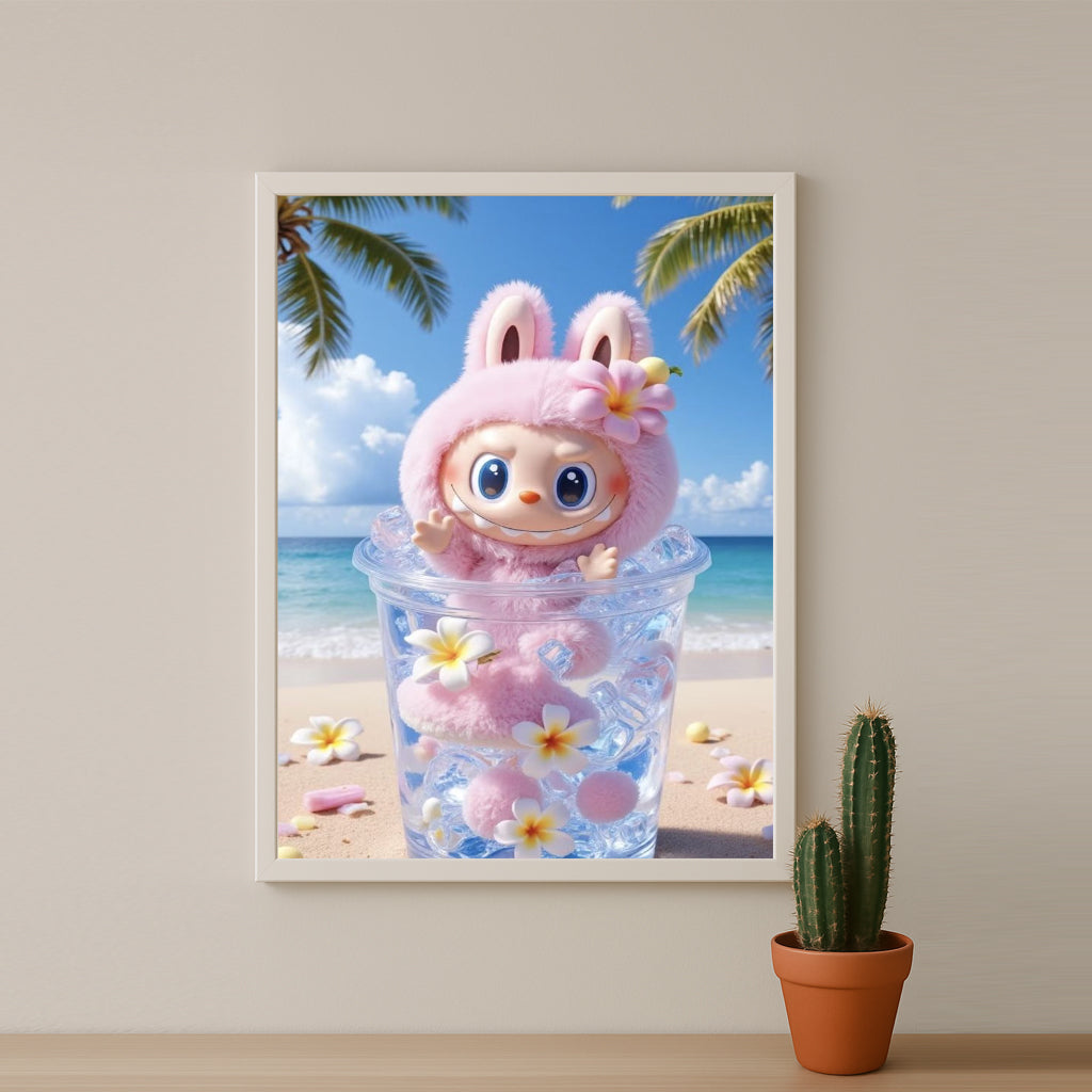 Poster Labubu - Gobelet