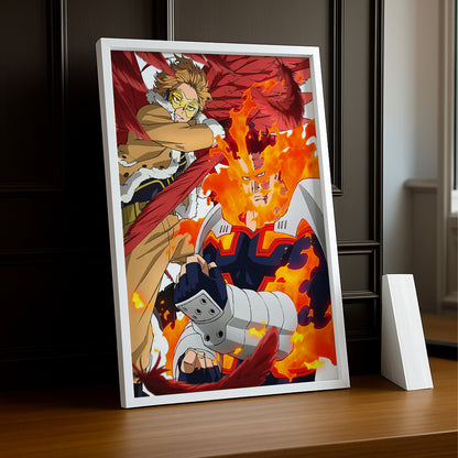 Cadre Photo My Hero Academia - Enji Todoroki