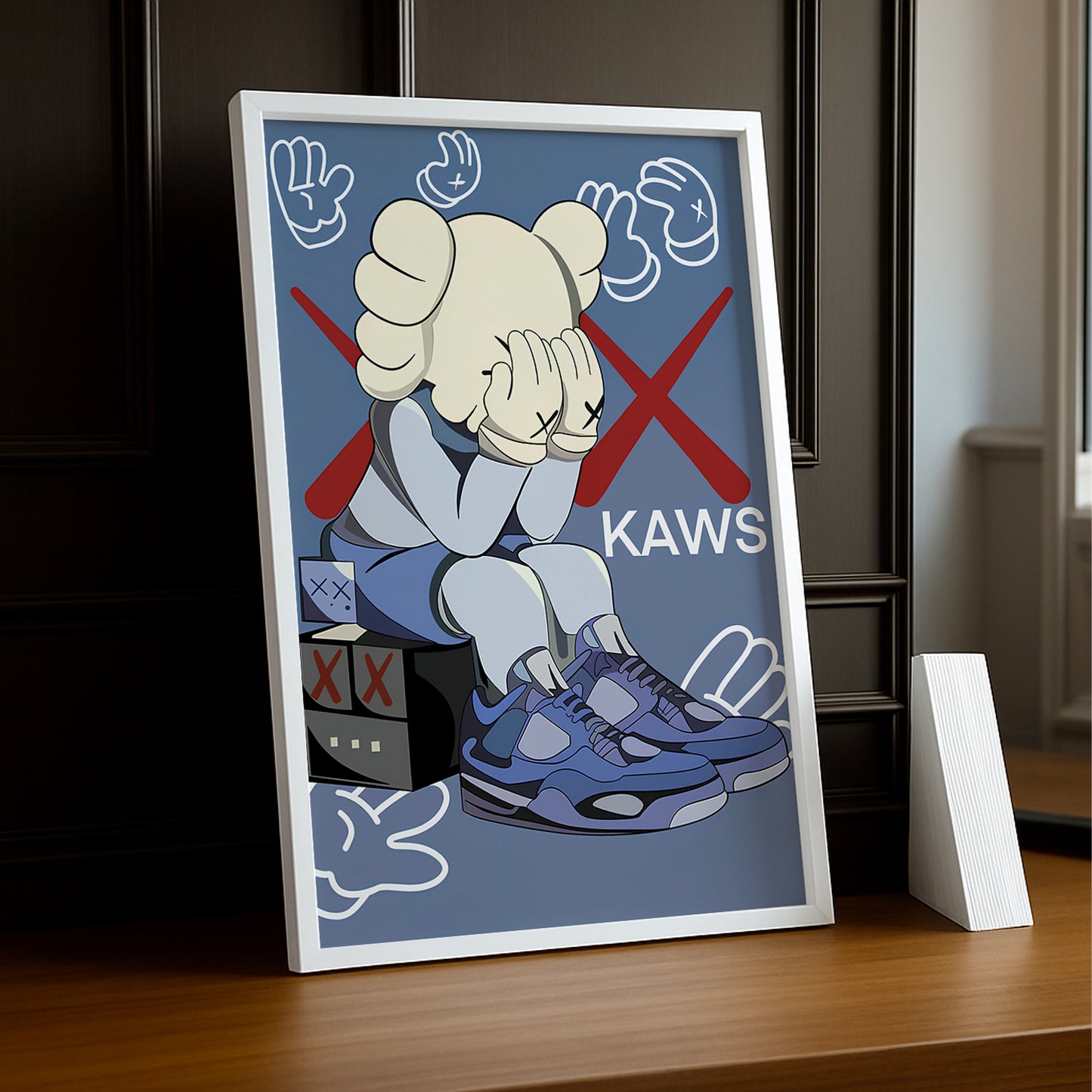 Cadre photo Kaws Jordan