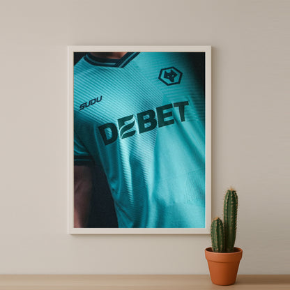 Cadre photo - Maillot Wolves 25-26