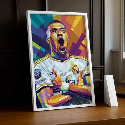 Cadre photo de Kylian Mbappé