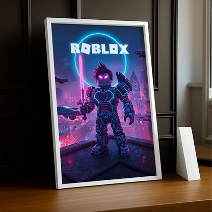 Cadre Photo Roblox - Blue & Pink