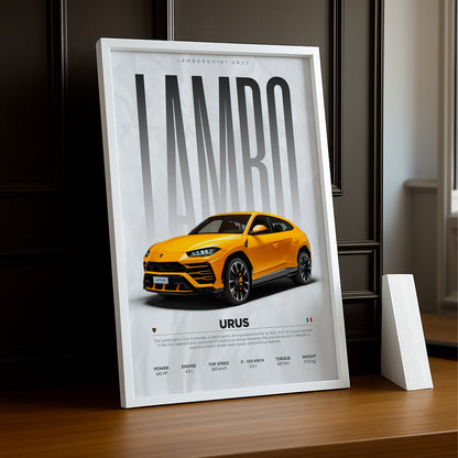 Cadre photo Lamborghini Urus