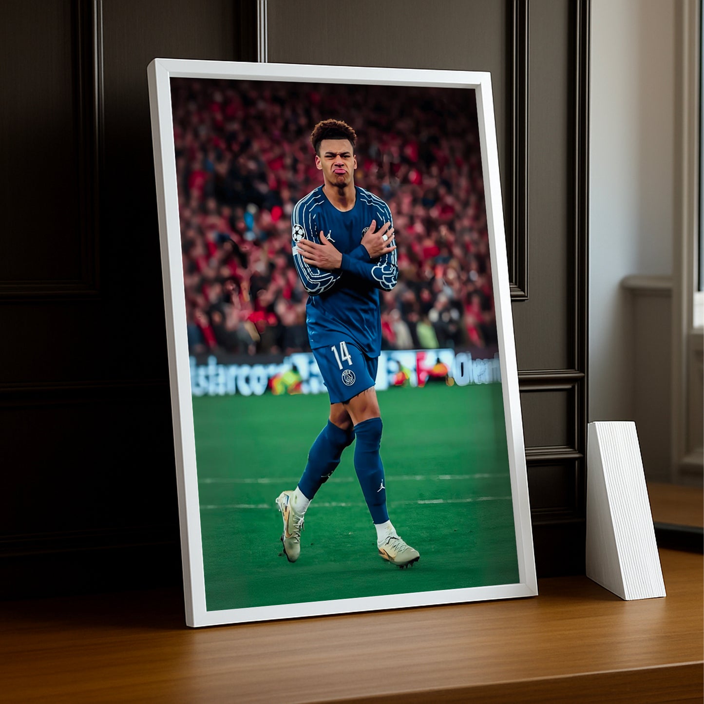 Cadre photo Paris Saint-Germain Désiré Doué Cold