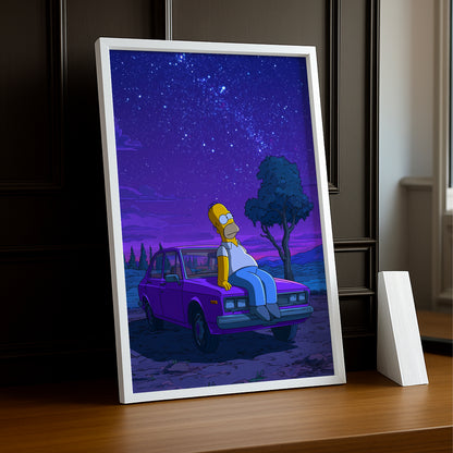 Cadre Photo Les Simpsons - Homer Simpson Vibes