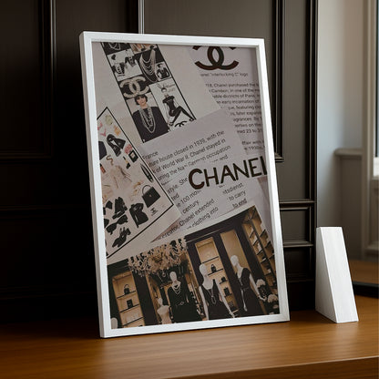 Poster Photo Chanel - Journal