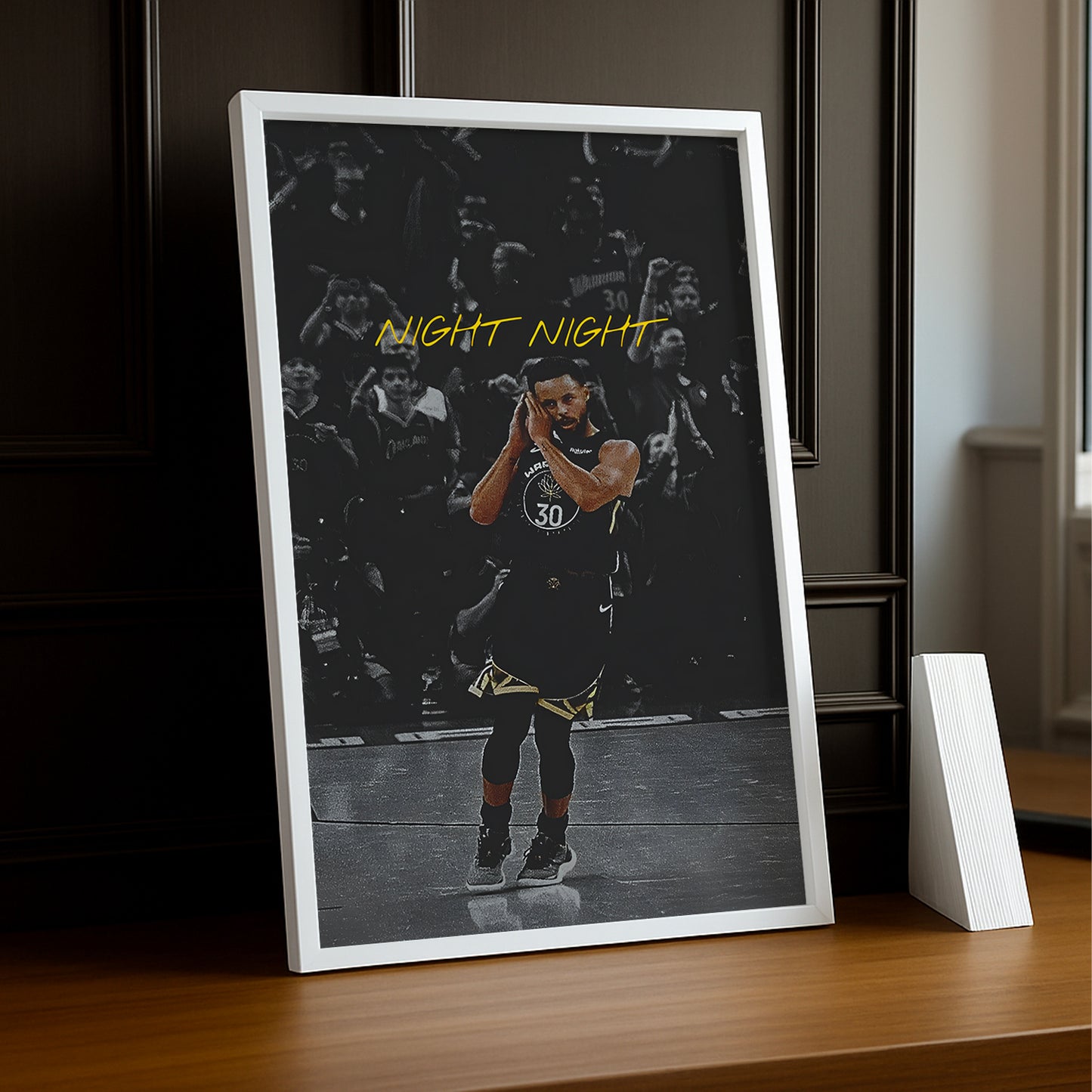 Cadre photo NBA - Stephen Curry "Night, Night"