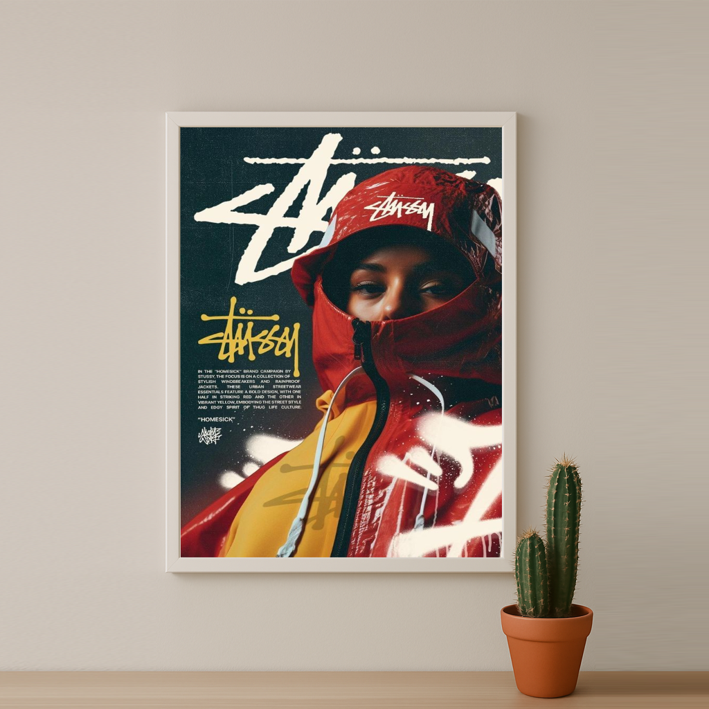 Stüssy Magasine - Poster