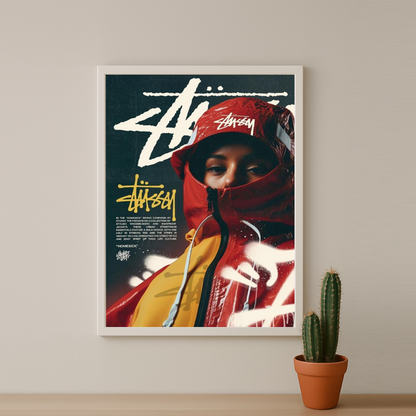 Stüssy Magasine - Poster