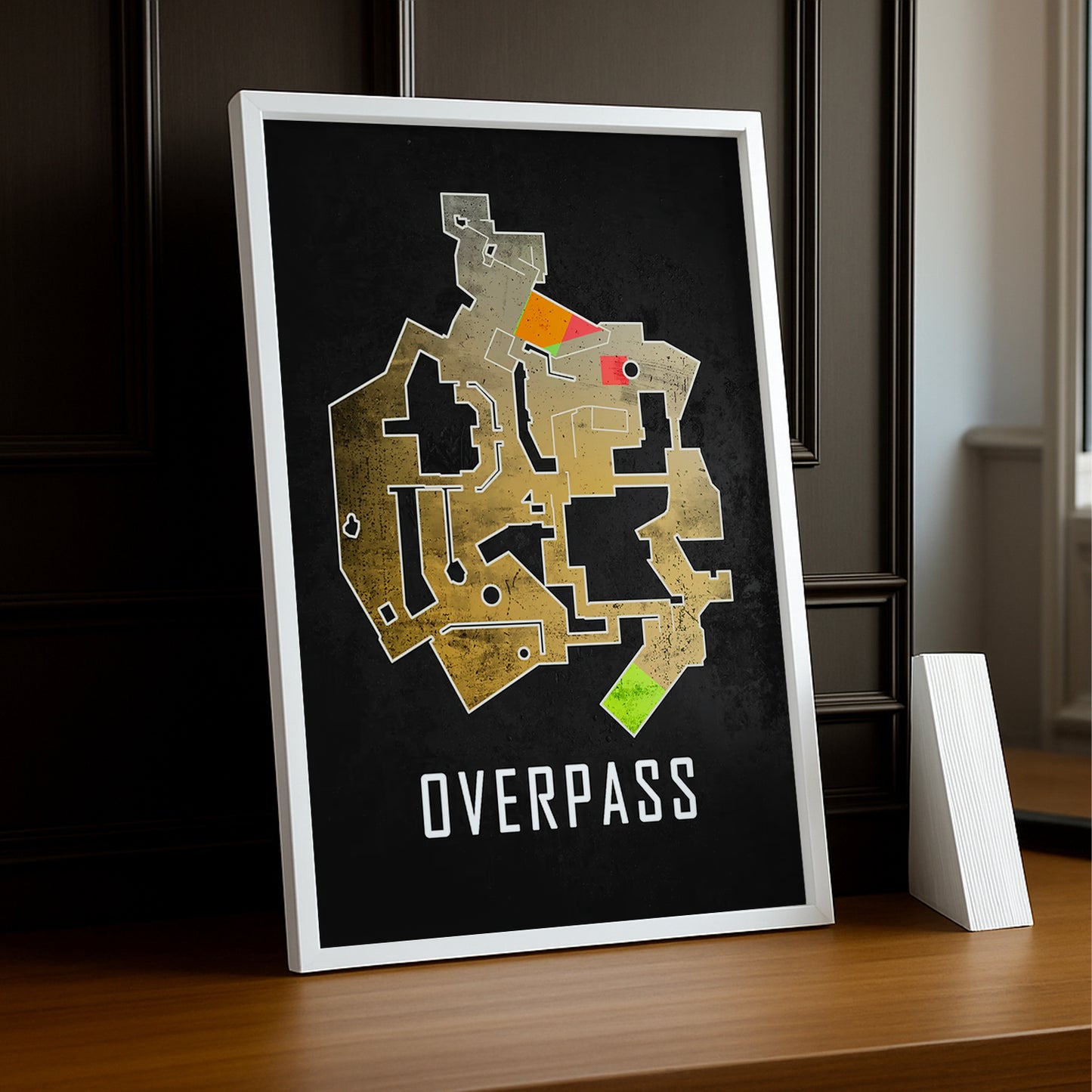 Cadre Photo Counter Strike - Map Overpass