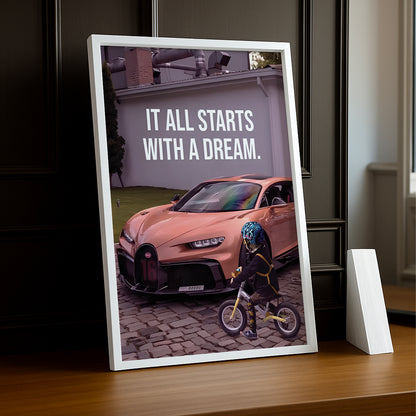 Cadre photo Bugatti It All Stars with a dream