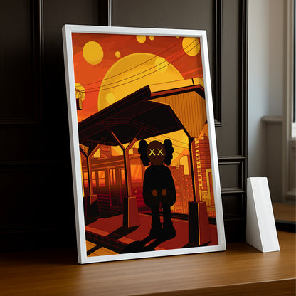 Cadre photo Kaws Midnight