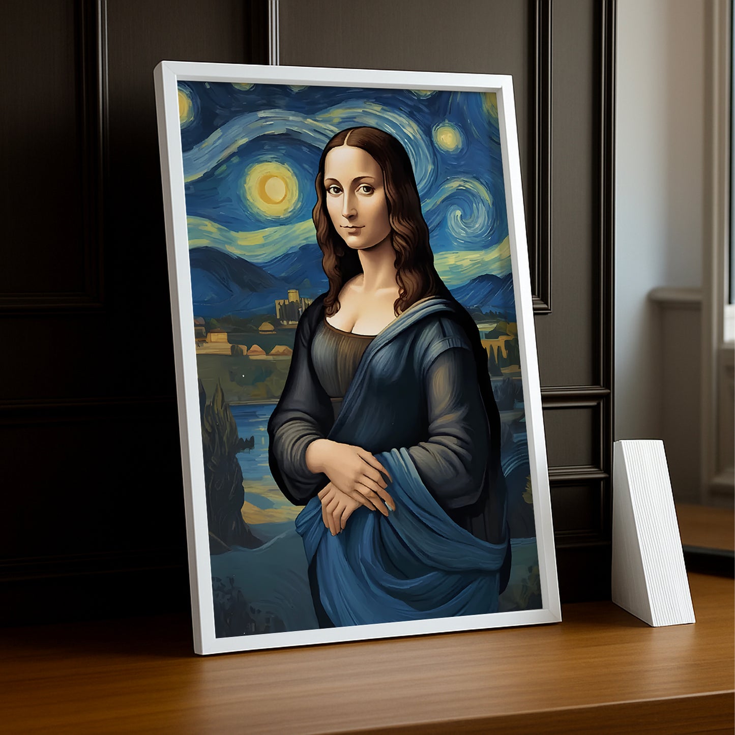 Cadre photo Mona Lisa La Joconde Pop art