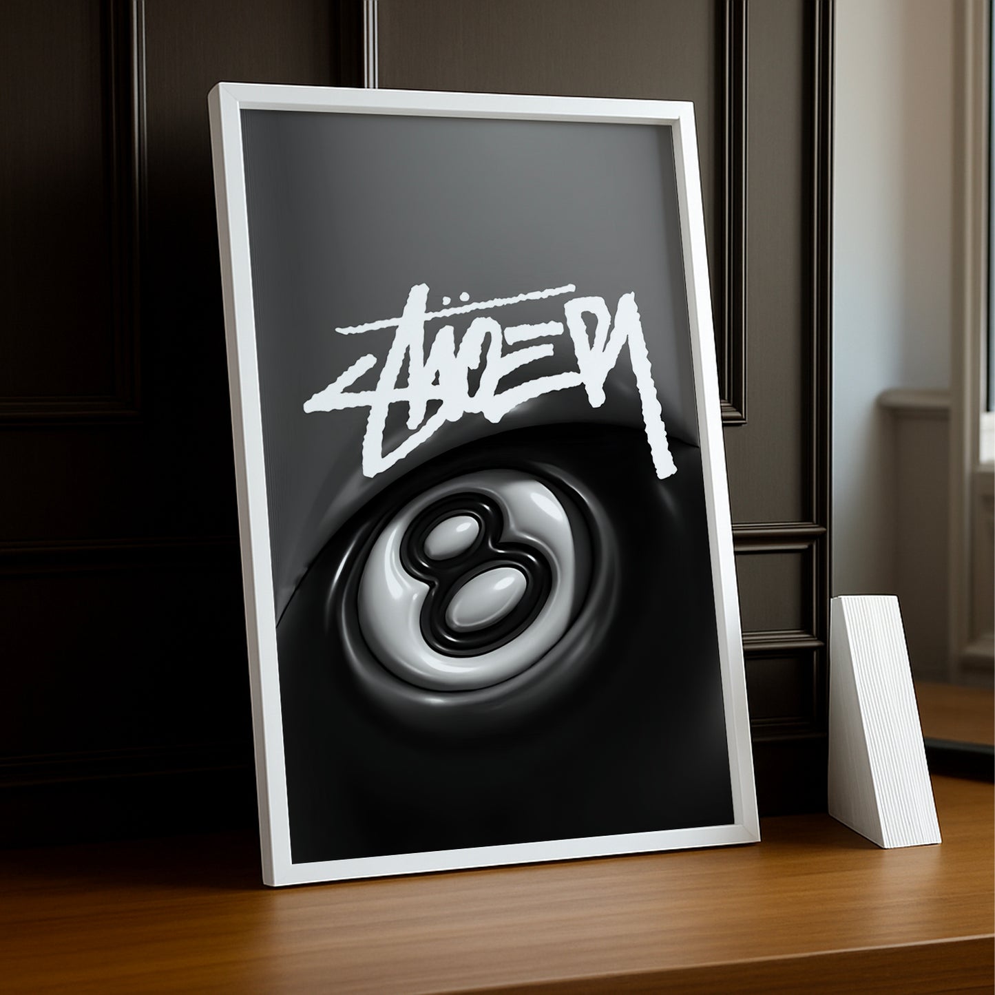 Poster Stüssy - 8 Ball