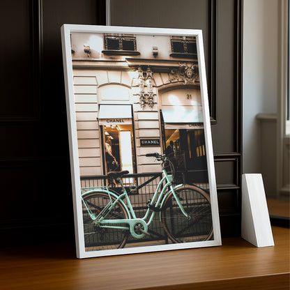 Cadre photo Chanel magasin