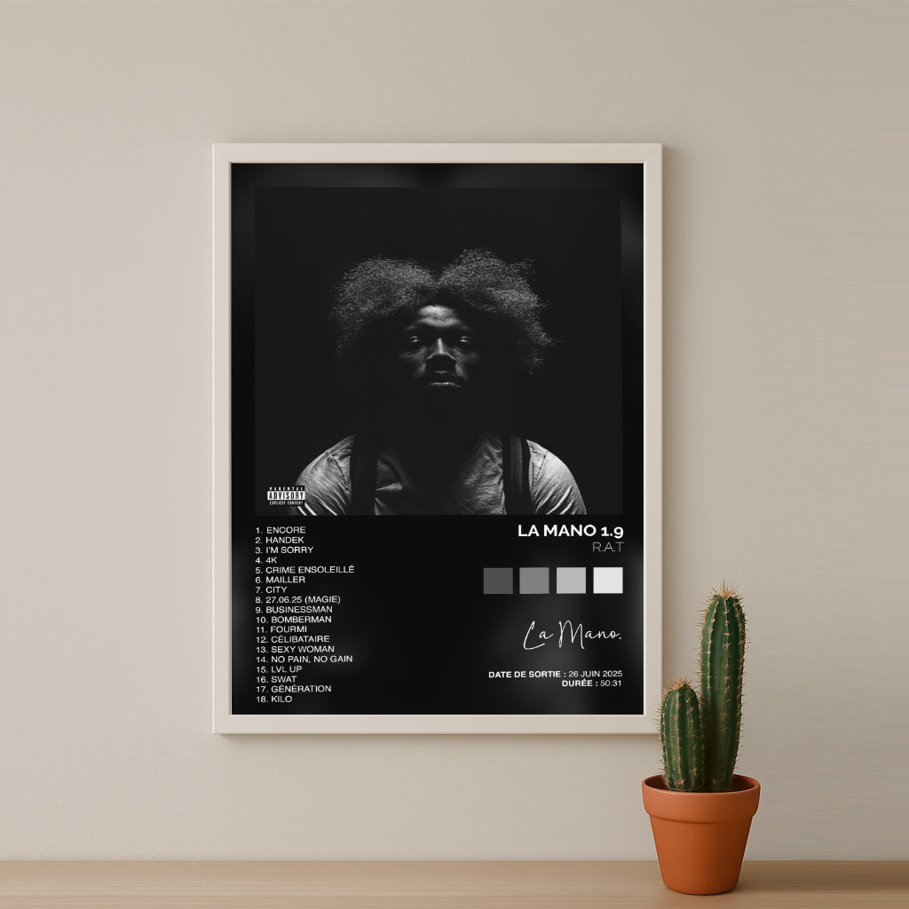 Cadre photo Album Musicaux - R.A.T de La Mano 1.9