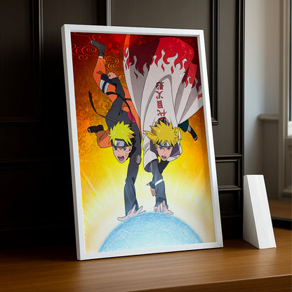 Cadre Photo Naruto - Father and Son