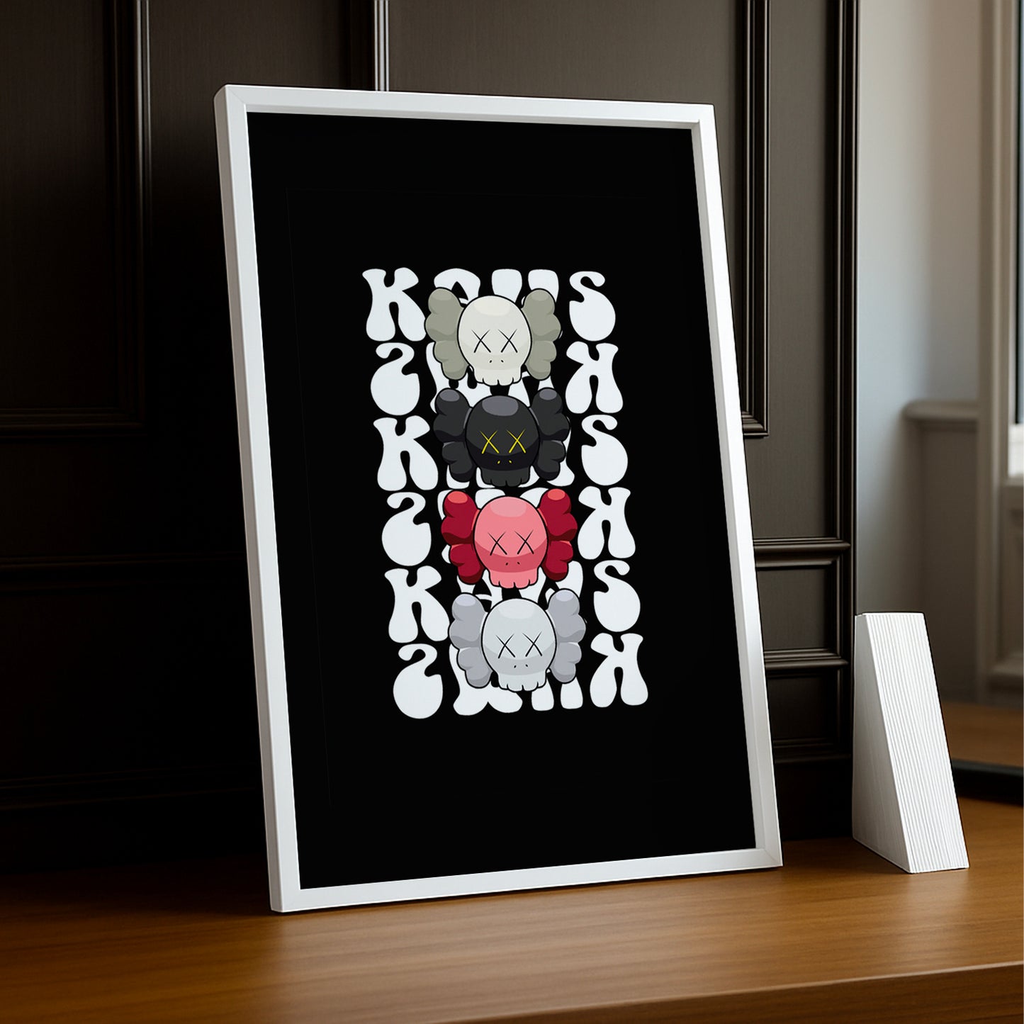 Poster Kaws head